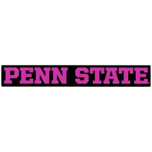 magnet pink Penn State on black